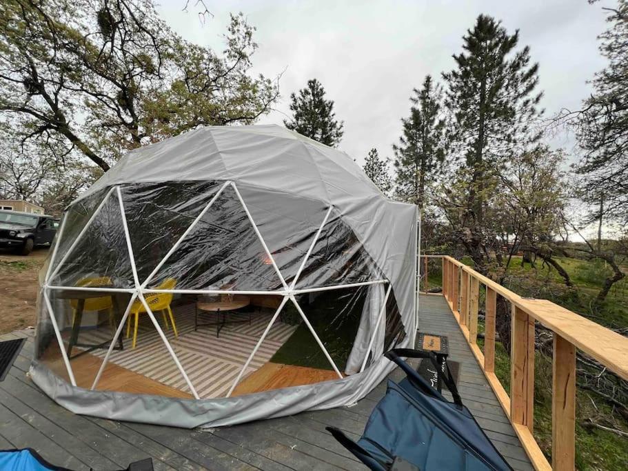 Enchanted Forest Dome ,10-15 Minutes To Kings Canyons-New Pellet Stove For Cozy Warm Nights Dunlap ภายนอก รูปภาพ