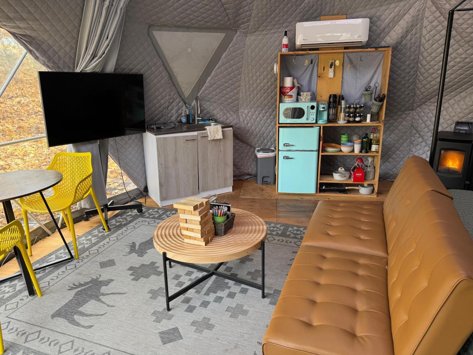 Enchanted Forest Dome ,10-15 Minutes To Kings Canyons-New Pellet Stove For Cozy Warm Nights Dunlap ภายนอก รูปภาพ